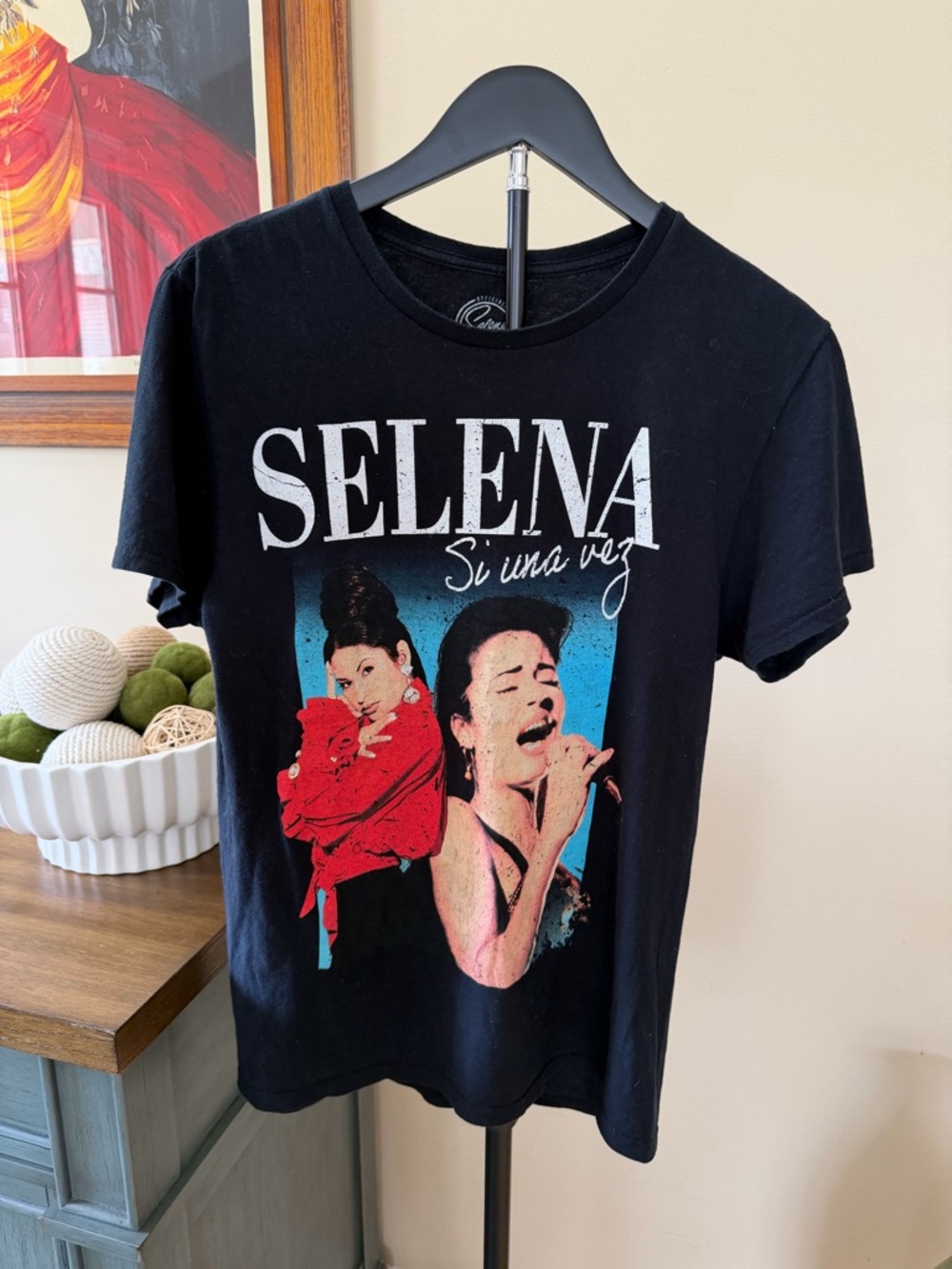 Selena Quintanilla Graphic T Shirt Vintage Style Band Tee Medium